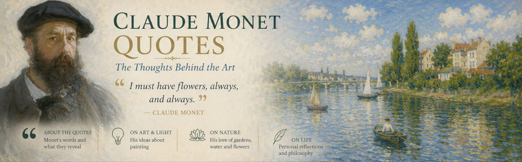 Claude Monet Quotes